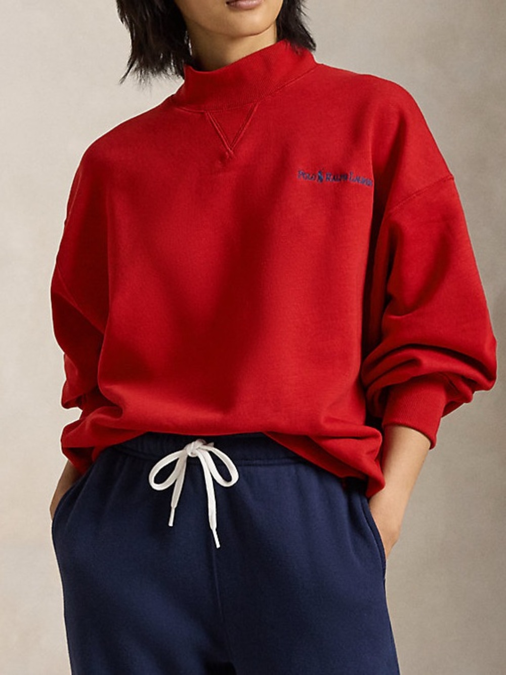 Polo Ralph Lauren - Vintage Fleece Logo Long Sleeve Sweatshirt
